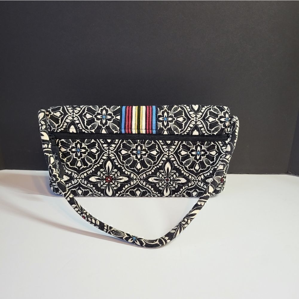 Vera Bradley Black & White Bag - Picture 5 of 9